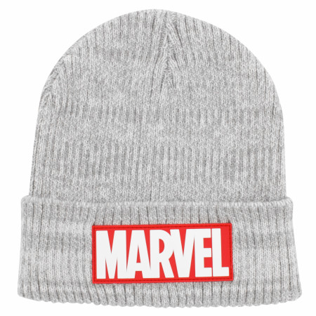 Marvel Brick Logo Knit Cuff Beanie